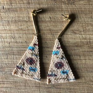 Bohemian Seed Bead Earrings
